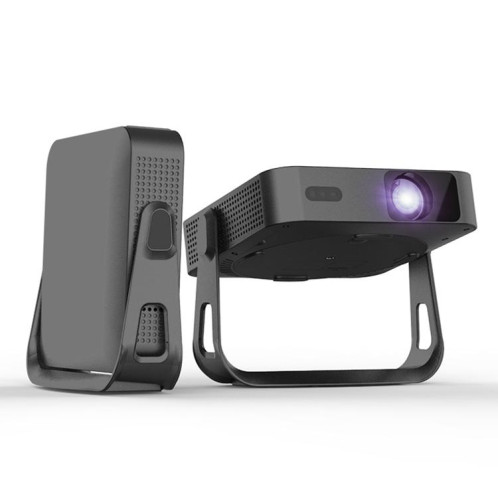 Mini projecteur portable intelligent R1 1920 x 1280p 600 ANSI Android 12.0, prise : prise AU (noir) SH603A1362-010